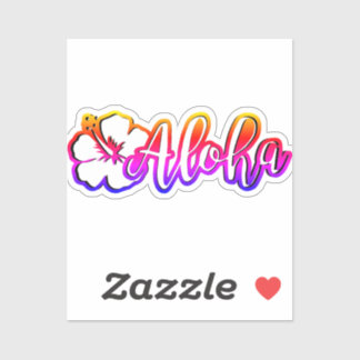 Adesivo Aloha Sticker