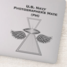 Adesivo Alojador de Fotógrafo (PH) com asas