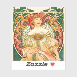 Adesivo Alphonse Mucha Art Nouveau Daydre