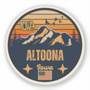 Adesivo Altoona, Iowa, Estados Unidos