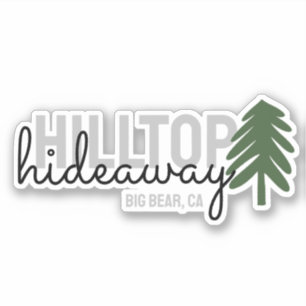 Adesivo Aluguer De Cabina De Montanha - Vinil