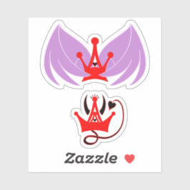 Adesivo Amada Princesa do Inferno