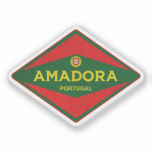 Adesivo Amadora Portugal Vintage