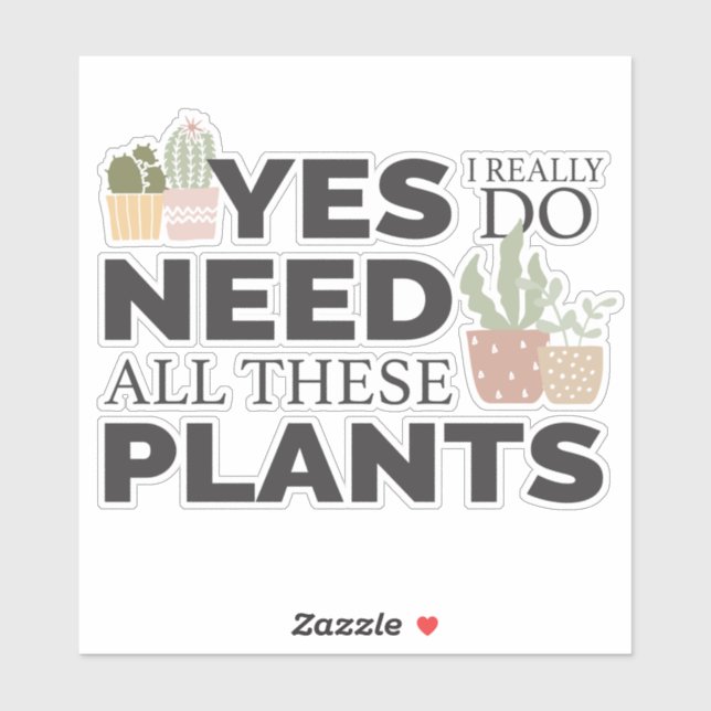 Adesivo Amante vegetal (Folha)