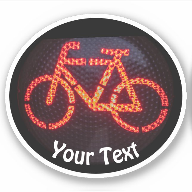 Adesivo Amantes de bicicleta e palito de bicicleta para mo (Frente)