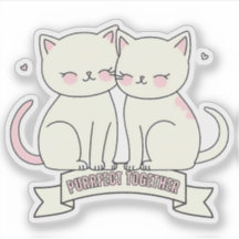 Amantes de gatos perfeitos juntos