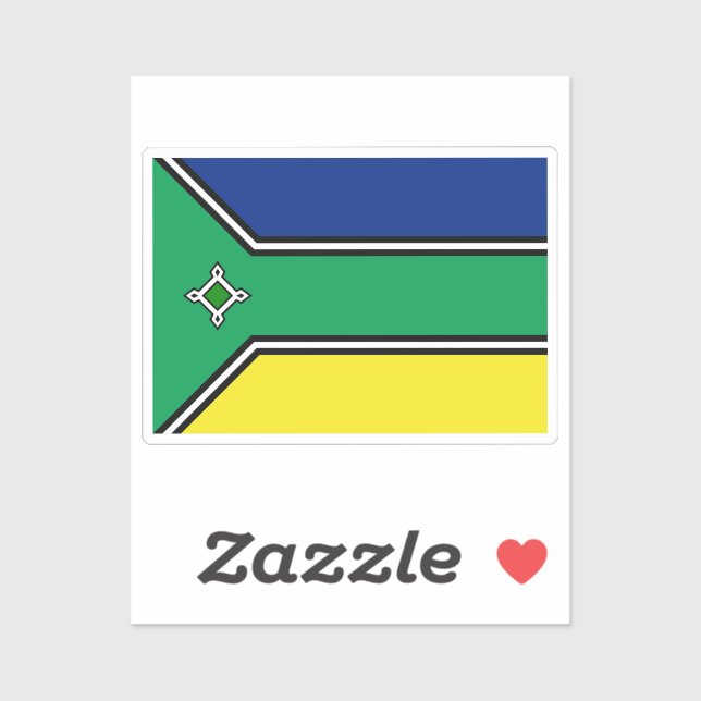 Adesivo Amapa state (Folha)