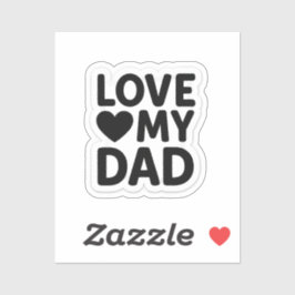 Adesivo Amar Meu Pai