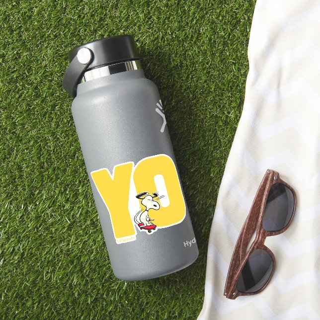 Adesivo Amendoins | Snoopy YO Skateboard (HydroFlask Insitu)