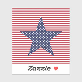 Adesivo America Stars Sticker