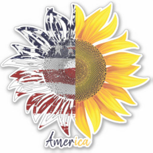 Adesivo America sunflower