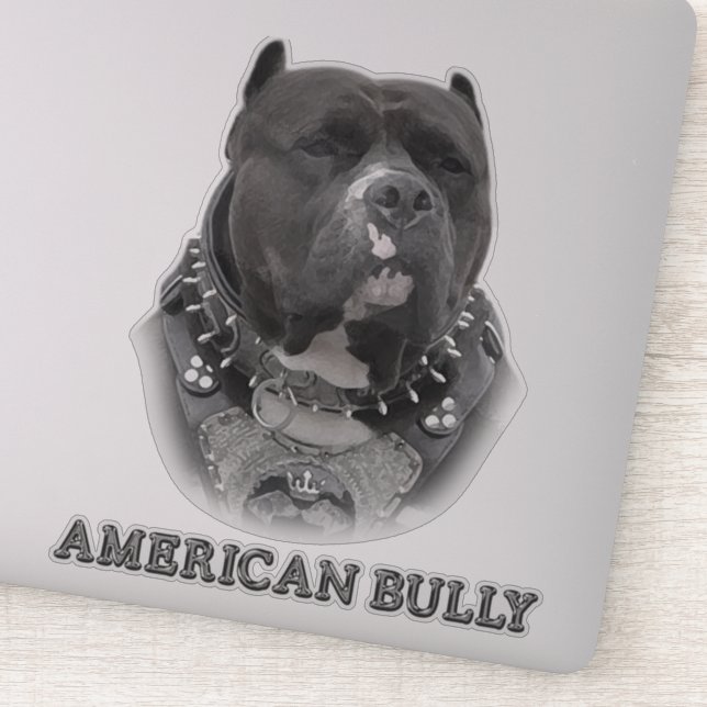 Adesivo American Bully Sticker (Detalhe)