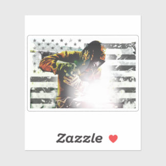 Adesivo American Flag Welder