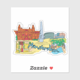 Adesivo Amesterdã