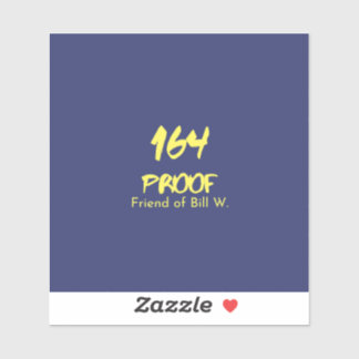 Adesivo Amigo do Livro Grande de Bill W. Sticker