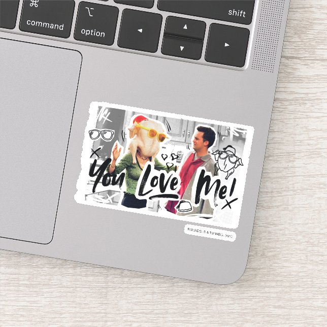 Adesivo AMIGOS™ | Ação de Graças Chefe da Turquia Monica (Detalhe)