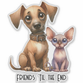 Adesivo Amigos - Animais