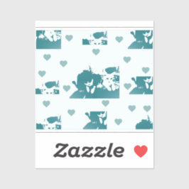 Adesivo Amigos Felinos.