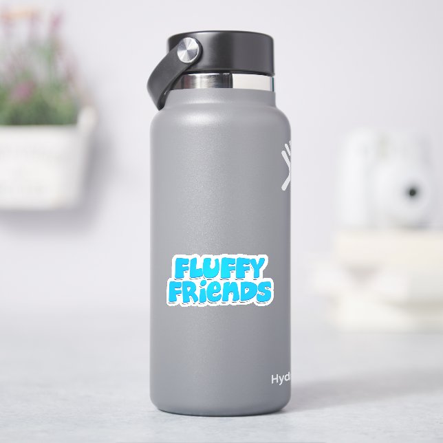 Adesivo Amigos Fluffy (HidroFlask)