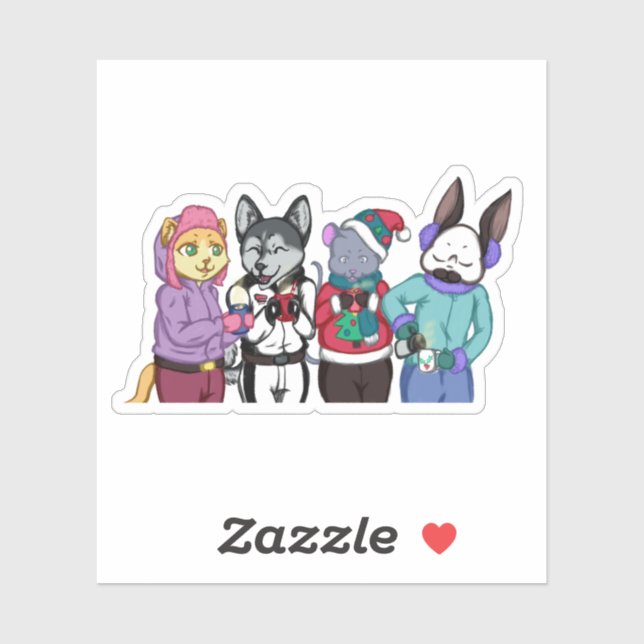 Adesivo Amizade Aarma o Coração (Folha)