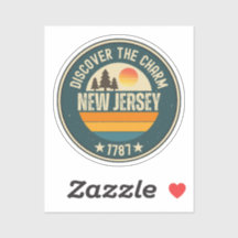Amo Nova Jersey - Lindo Souvenir do Estado de NJ