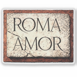 ADESIVO AMO ROME