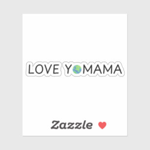 Adesivo Amo Yo Mama, amor, mãe mãe mamãe, mães