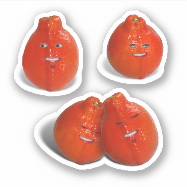 Adesivo Amor de Tangerina (Frente)
