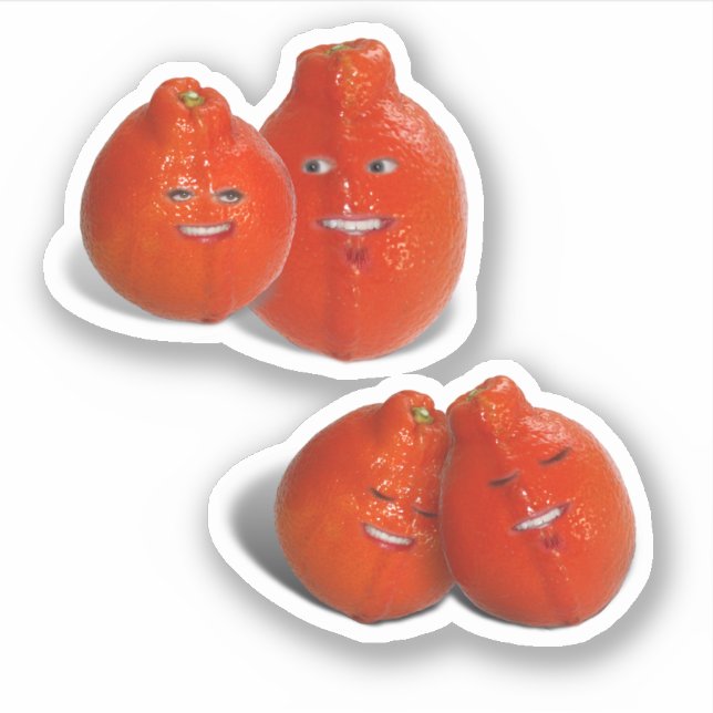 Adesivo Amor de Tangerina (Frente)