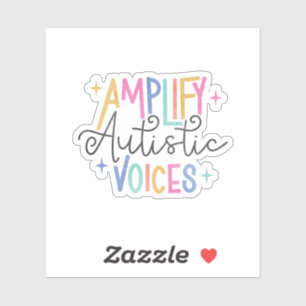 Adesivo Amplify Vozes Autistas