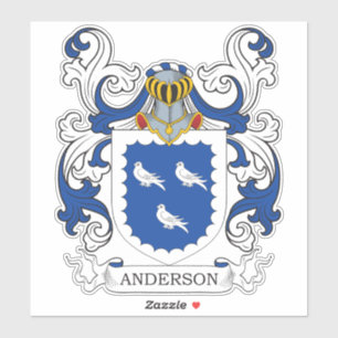 Adesivo Anderson Family Crest