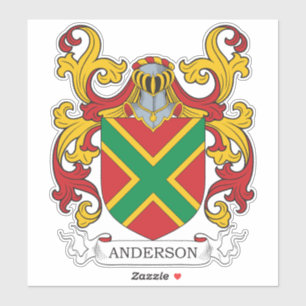 Adesivo Anderson Family Crest