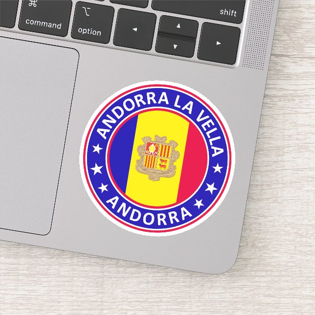 Adesivo Andorra la Vella (Detalhe)