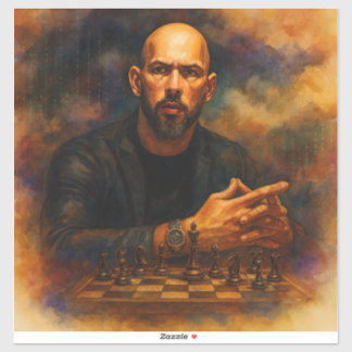 Adesivo Andrew Tate Custom-Cut Vinyl Sticker