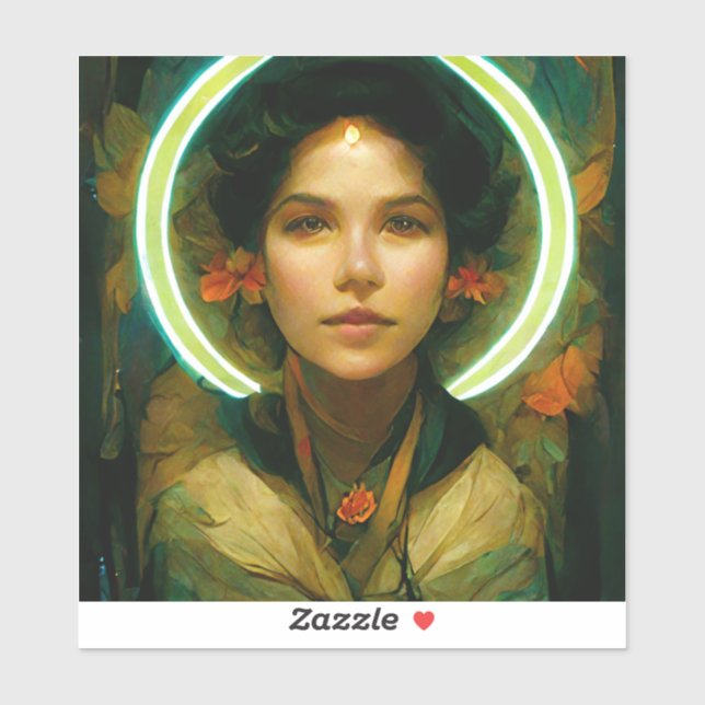 Adesivo Anel de Light Fantasy Sci-fi (Folha)