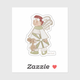 Adesivo Angel Boy e Bunny Sticker