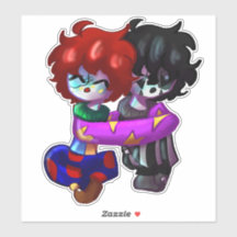 Angel e Aiden Hugging Sticker