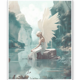 Adesivo Angel Fantasy Art