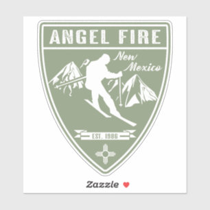 Adesivo Angel Fire Novo México