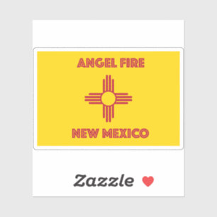 Adesivo Angel Fire Novo México