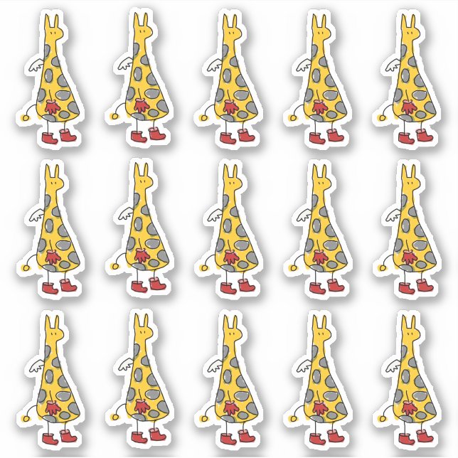 Adesivo Angel Giraffe (Frente)