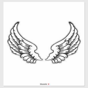 Adesivo Angel Wing Sticker