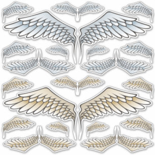 Adesivo Angel Wings Set Stickers