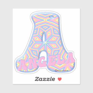 Adesivo Angela Funky Names