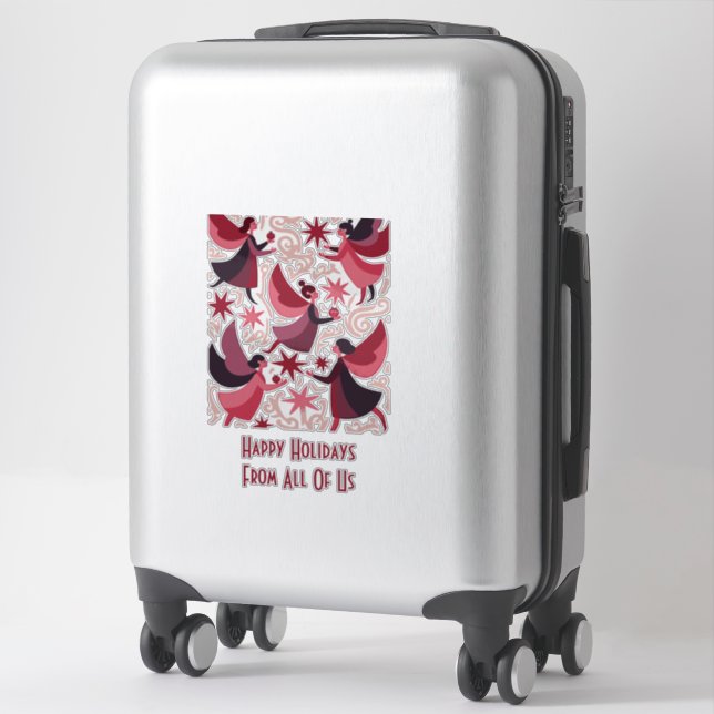 Adesivo Angelic Figures Mid-Century Modern Kitschmas (Mala)