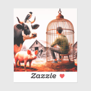 Adesivo Animais de exploração