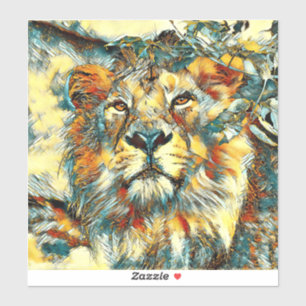 Adesivo AnimalArt_Lion_002