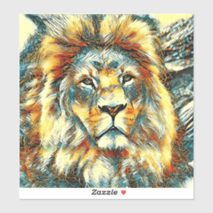 Adesivo AnimalArt_Lion_005