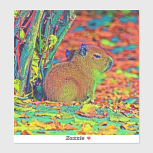 Adesivo AnimalColor_Capybara_001