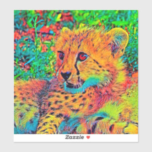 Adesivo AnimalColor_Cheetah_022